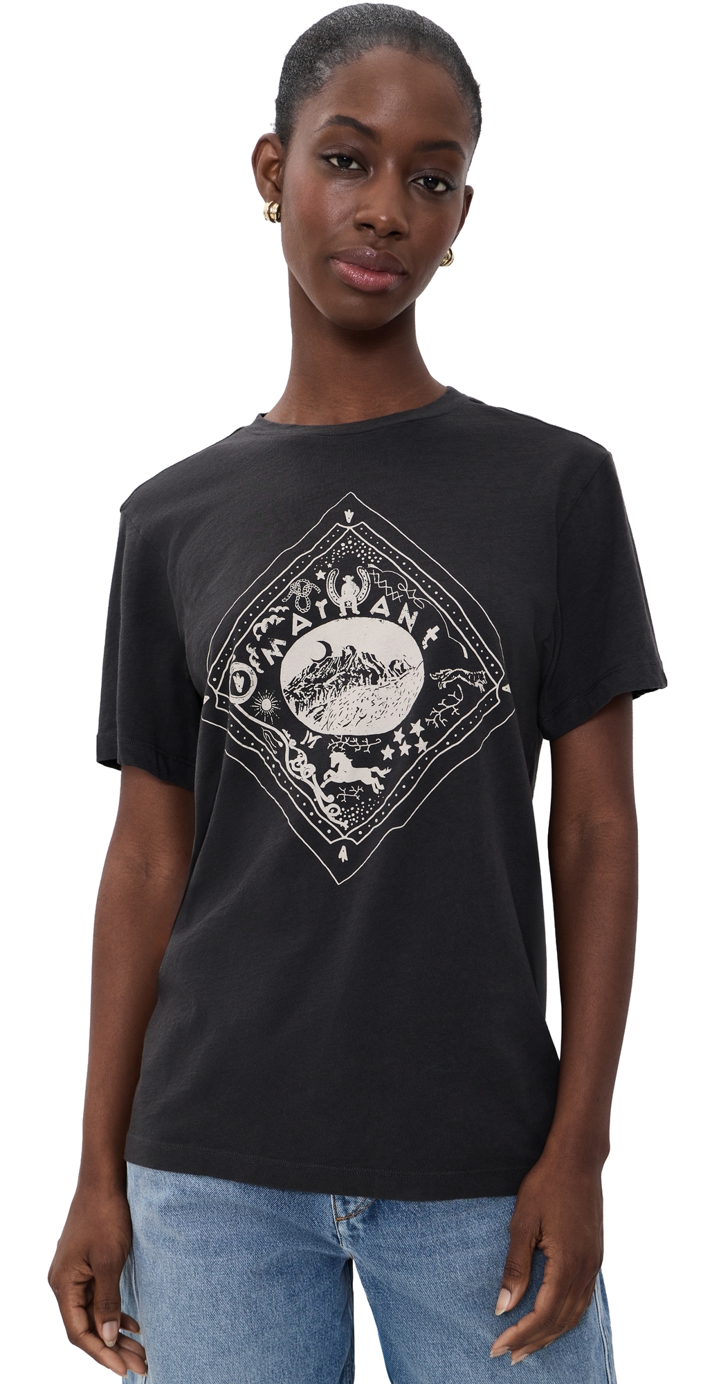 Isabel Marant Étoile - Zewel Tee Faded Black