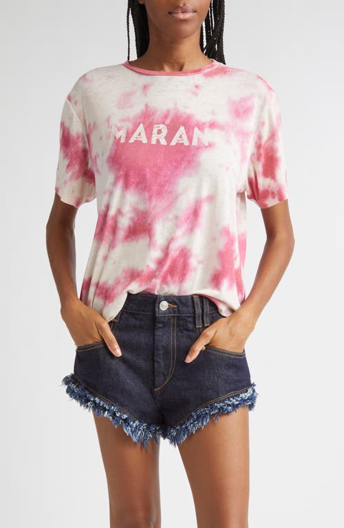 Isabel Marant Étoile Isabel Marant Étoile Zewel Tie Dye Logo T-Shirt