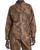 Isabel Marant Étoile Women's Karima Faux-Leather Shirt Jacket - 3