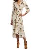 Isabel Marant Women's Albini Floral Silk Cinched Midi-Dress - 3