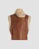 Isabel Marant Women's Alime Leather & Shearling Vest - 1