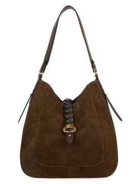 Isabel Marant Women's Altay Hobo Suede Hobo Bag