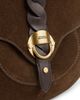 Isabel Marant Women's Altay Small Suede & Leather Saddle Bag - 6