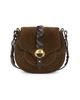 Isabel Marant Women's Altay Small Suede & Leather Saddle Bag - 7