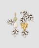 Isabel Marant Women's Asymmetric Floral Drop Earrings - 5