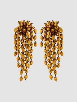 Isabel Marant Women's Beaded Clip-On Earrings