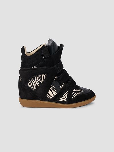 Isabel Marant Women's Bekett Ring 50MM Suede High-Top Sneakers