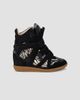 Isabel Marant Women's Bekett Ring 50MM Suede High-Top Sneakers - 8
