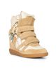 Isabel Marant Women's Bekett Suede High-Top Wedge Sneakers - 2