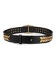 Isabel Marant Women's Belja Studded Leather Belt - 3