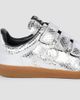 Isabel Marant Women's Beth Snake-Embossed Leather Low-Top Sneakers - 6