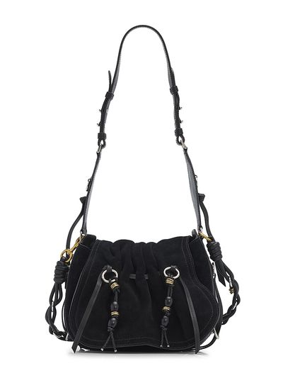 Isabel Marant Women's Bolton Suede Saddle Bag