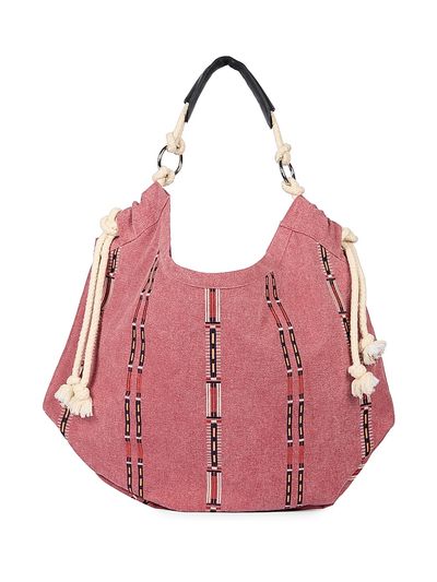 Isabel Marant Women's Byron Fringed Cotton Tote Bag