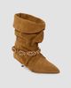 Isabel Marant Women's Edrik Rings 45MM Suede Ankle Boots - 2