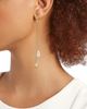 Isabel Marant Women's Goldtone & Bone Mismatched Chain Earrings - 2