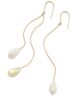 Isabel Marant Women's Goldtone & Bone Mismatched Chain Earrings - 3