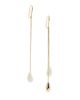 Isabel Marant Women's Goldtone & Bone Mismatched Chain Earrings - 4
