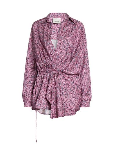Isabel Marant Women's Harmony Silk-Blend Minidress