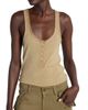 Isabel Marant Women's Helma Frayed-Trim Silk Top - 6