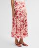 Isabel Marant Women's Hilza Silk-Blend Midi Skirt - 4