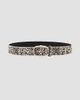 Isabel Marant Women's Holis Spotted Calf-Hair Belt - 1