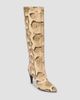 Isabel Marant Women's Jany 90MM Snakeskin-Embossed Leather Boots - 2