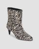 Isabel Marant Women's Jiry 55MM Zebra-Print Leather Boots - 3