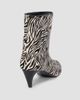 Isabel Marant Women's Jiry 55MM Zebra-Print Leather Boots - 4