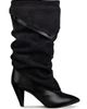 Isabel Marant Women's Lezra 75MM Slouchy Leather Boots - 7