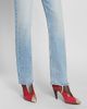 Isabel Marant Women's Luza 90MM Leather-Velvet Pumps - 2