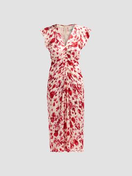 Isabel Marant Women's Lyndsay Silk-Blend Midi Dress
