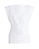 Isabel Marant Women's Maisan Draped Cotton Short-Sleeve Top - 1