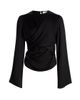 Isabel Marant Women's Neame Draped Flare Sleeve Top - 8