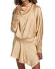 Isabel Marant Women's Neline Draped Satin Shirtdress - 3