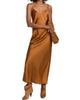 Isabel Marant Women's Nevana Satin Bias Slip Gown - 2