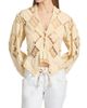 Isabel Marant Women's Nina Eyelet Cotton-Linen Top - 3