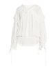 Isabel Marant Women's Nowana Eyelet Cotton-Silk Blouse - 7
