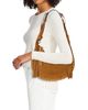 Isabel Marant Women's Oskan Fringed Studded Suede Shoulder Bag - 2
