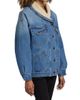 Isabel Marant Women's Pimia Sherpa-Collar Denim Jacket - 4