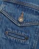 Isabel Marant Women's Pimia Sherpa-Collar Denim Jacket - 7