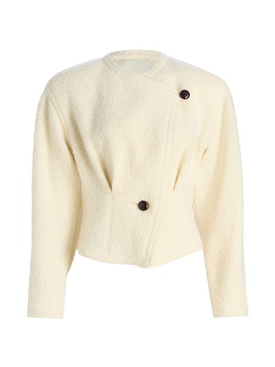 Isabel Marant Women's Suna Wool-Blend Asymmetric Jacket