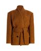 Isabel Marant Women's Syndra Wool-Blend Belted Jacket - 8