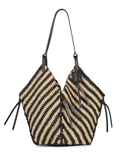 Isabel Marant Women's Tampa Striped Raffia Tote Bag