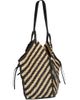 Isabel Marant Women's Tampa Striped Raffia Tote Bag - 3
