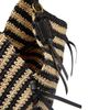 Isabel Marant Women's Tampa Striped Raffia Tote Bag - 5