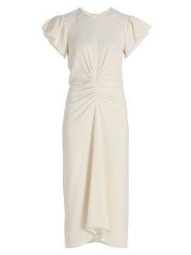 Isabel Marant Women's Terena Cinched Midi-Dress