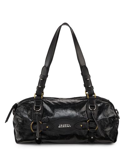 Isabel Marant Women's Tilpa Mini Leather Bowling Bag