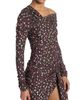 Isabel Marant Women's Velari Spotted Stretch Silk Asymmetric Minidress - 6