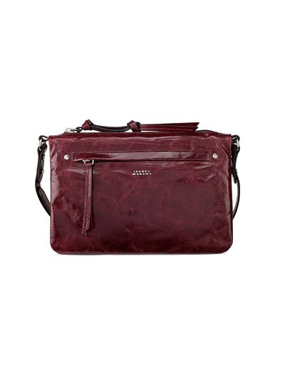 Isabel Marant Women's Winna Duo Leather Crossbody Bag
