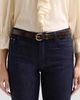 Isabel Marant Women's Zap Snakeskin-Embossed Leather Belt - 2